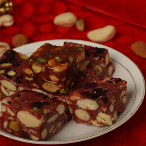Kaju Anjeer Dry Fruit Barfi